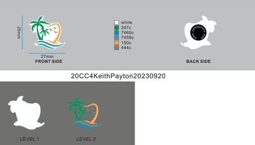 Custom Shoe charms-20CC4Keith Payton-RE