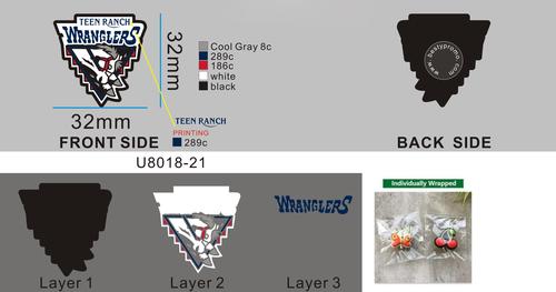 CUSTOM CHARMS 21-Reorder U8018