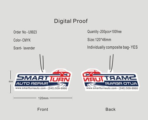 Custom Air Freshener 21-Reorder U9923