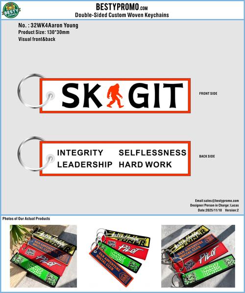 Woven Keychain 32WK4Aaron Young 20251110