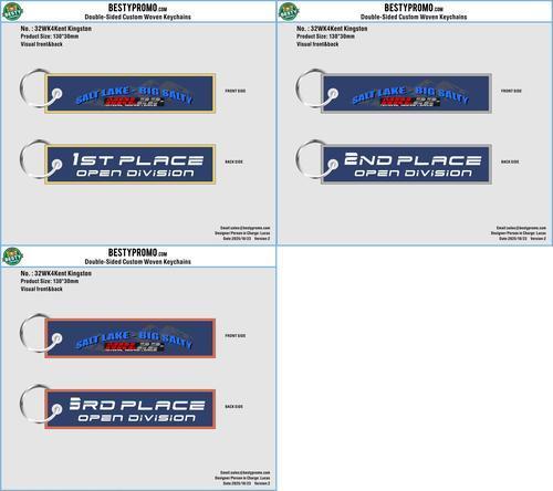 Custom Woven Keychains 32WK4Kent Kingston 20251007