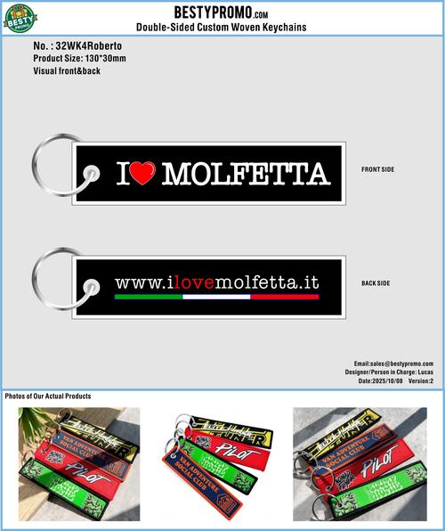 Woven Keychain 32WK4Roberto 20250930