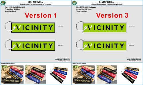 Embroidered Keychains  32EK4Keith Ziolkowski 20251111