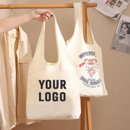 Custom Canvas Shoulder Bag with Logo