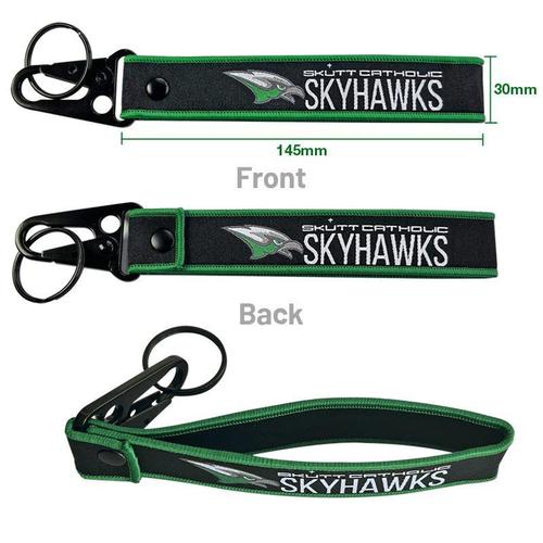 Premium Thick Woven Keychain – Standard (Wrist Strap)