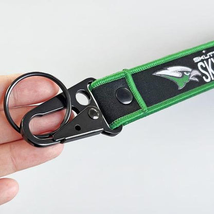 Premium Thick Woven Keychain – Standard (Wrist Strap)