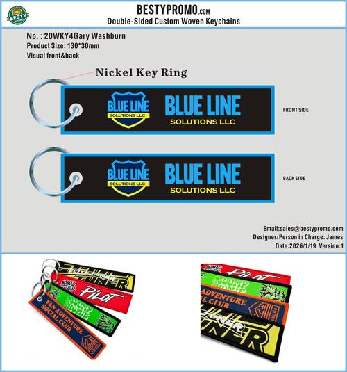 Woven Flight Key Tag20WK4Gary Washburn 260119