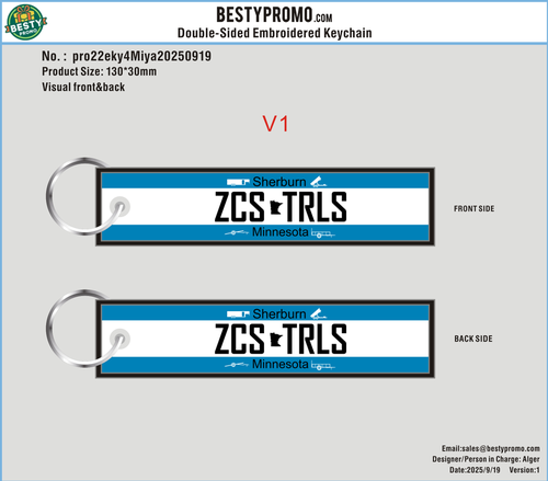 embroidered keychain-pro22eky4Miya20250919