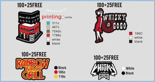 Custom Rubber Charms - 04CC4 Whisky a Go Go - RE