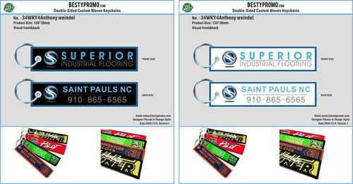 PRO-Double Sided Woven Keychains-34WKY4Anthony weindel251206