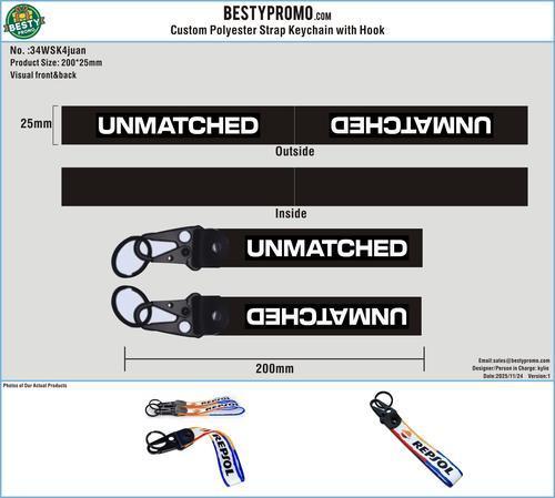 Woven Strap Keychains-34WS4juan251124