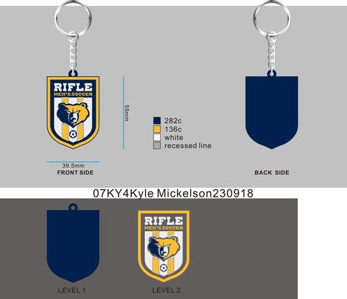 custom rubber keychain 07KY4Kyle Mickelson