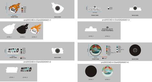 CUSTOM SHOE CHARMS - 20CC4Erin Clark