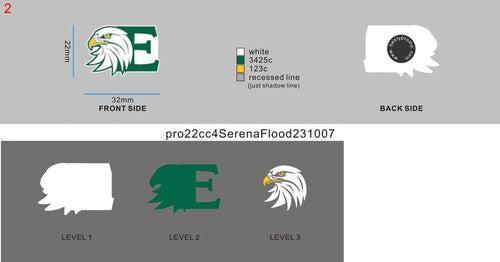 CUSTOM CLOG CHARMS - 22cc4SerenaFlood