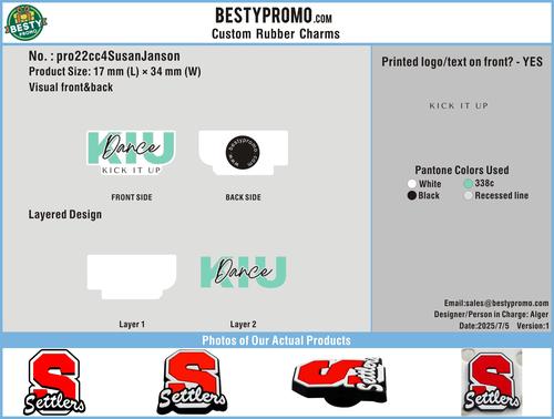 Rubber shoe Charm pro22cc4SusanJanson20250704