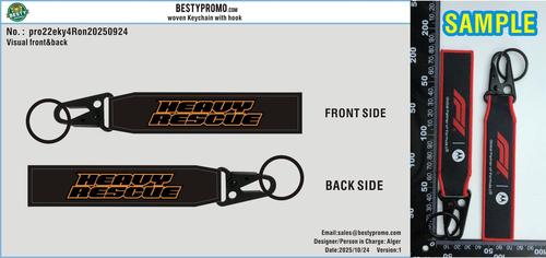 Woven Keychain with hook-pro22eky4Ron20250924