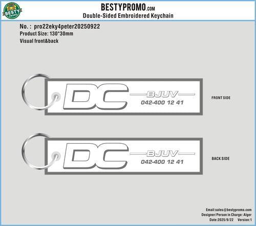 Embroidered Keychain-pro22eky4peter20250922