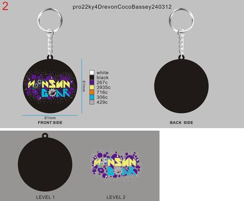 3D Rubber Keychain -pro22ky4DrevonCocoBassey