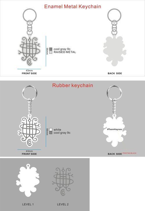 Rubber (PVC) keychain&Metal enamel keychain-pro22ky4GarethMcLearnon251205