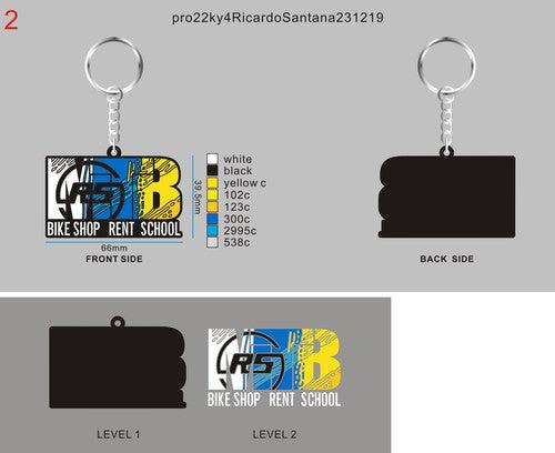 3D Rubber Keychain -22ky4RicardoSantana
