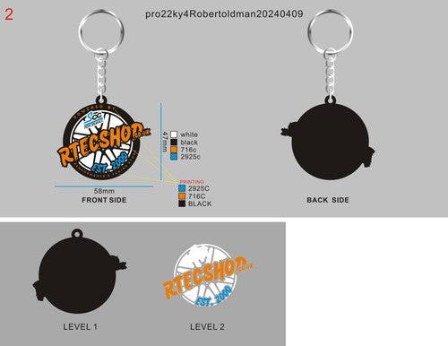 3D Rubber Keychain -pro22cc4Robertoldman