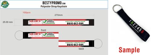 Custom Polyester Strap Keychain-20260422-22