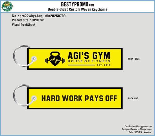 Double Sided Woven Keychains-pro22wky4Augustin20250709