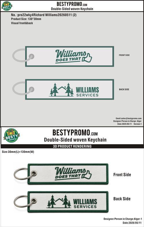 Custom Double-Sided Woven Flight Key Tag-20260511-22-3