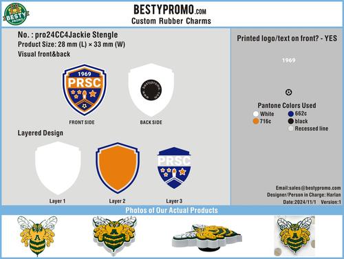 CUSTOM SHOE CHARMS -24CC4Jackie Stengle20241031