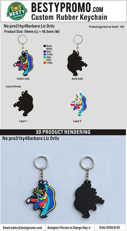 Custom 3D Die Cut Rubber Keychains-20260907-31