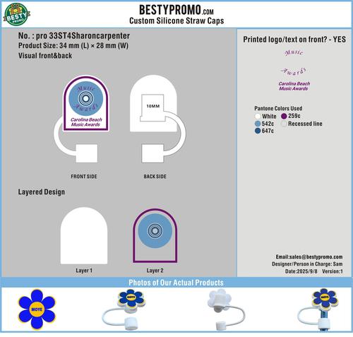 Custom Silicone Straw Caps-33ST4Sharoncarpenter250906