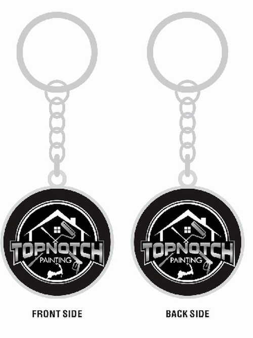 Dual-Sided Doming Metal Keychain-20KY4Brian Almeida-RE