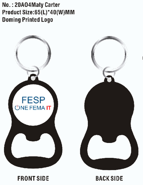 Aluminum Opener Keychain-20AO4Maty Carter 250814