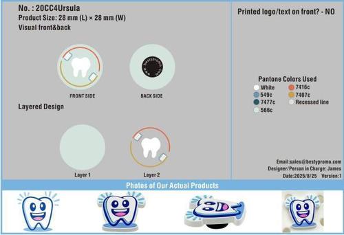 Custom shoe charms-20CC4Ursula 250825