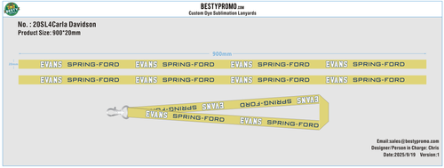 Custom Lanyards and Woven Keychains-20KY4Carla Davidson-RE