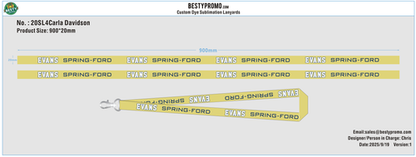 Custom Lanyards and Woven Keychains-20KY4Carla Davidson-RE