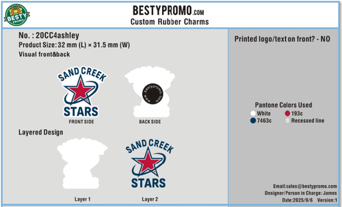 Custom Shoe charms-20CC4Ashley 250906