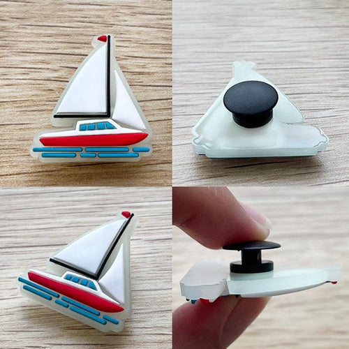 TRANSPORTASI Clog PINS - GLOWING