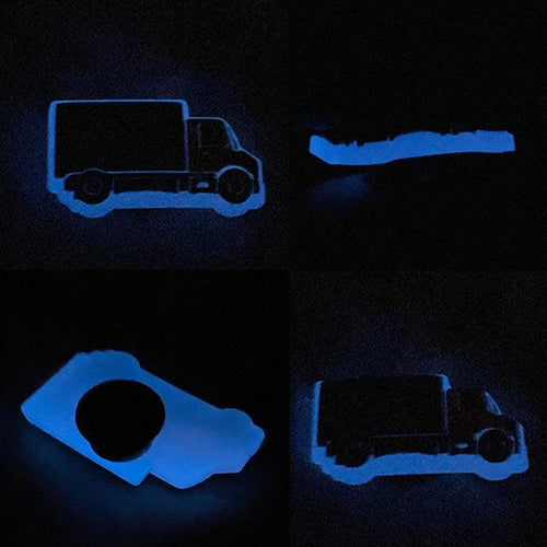 TRANSPORTASI Clog PINS - GLOWING