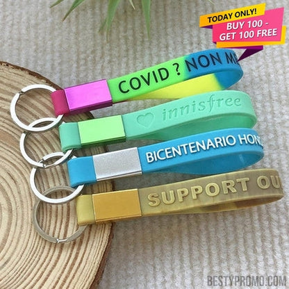 Custom Silicone Keychains-Besty Promo