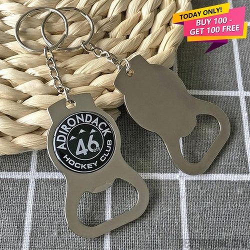 Custom Zinc Alloy Opener Keychains-Besty Promo