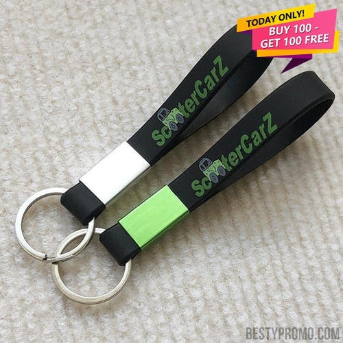Custom Silicone Keychains-Besty Promo