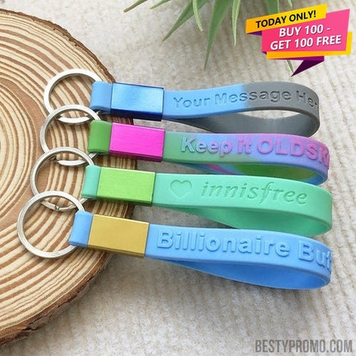 Custom Silicone Keychains-Besty Promo