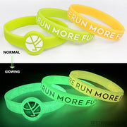 Custom Silicone Wristbands - Glowing-Besty Promo