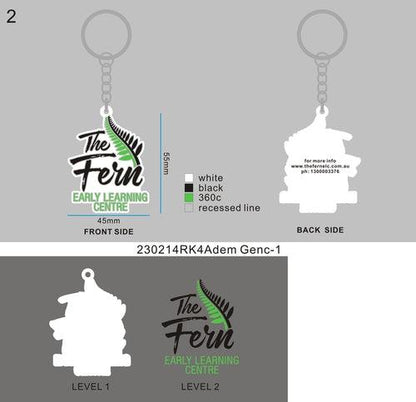 three designs 900+100 free keychains (total 1000pcs) for Adem Genc