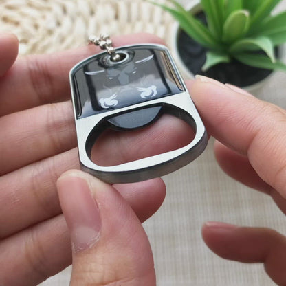 Custom Dog Tag Necklace with Bottle Opener