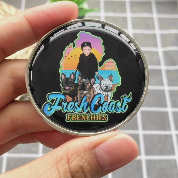 Custom Rounded Doming Fridge Magnet