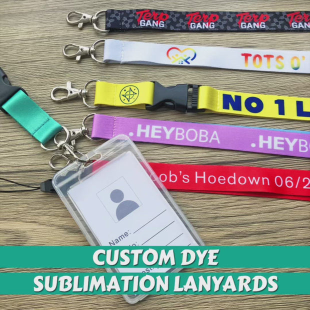 3/4 Dye-Sublimation Lanyard (20mm)