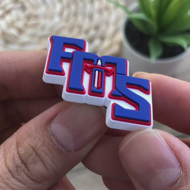 Custom 3D Die-Cut Rubber Clog Charms