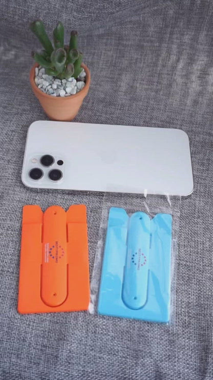 Custom Phone Stand With Card Holder